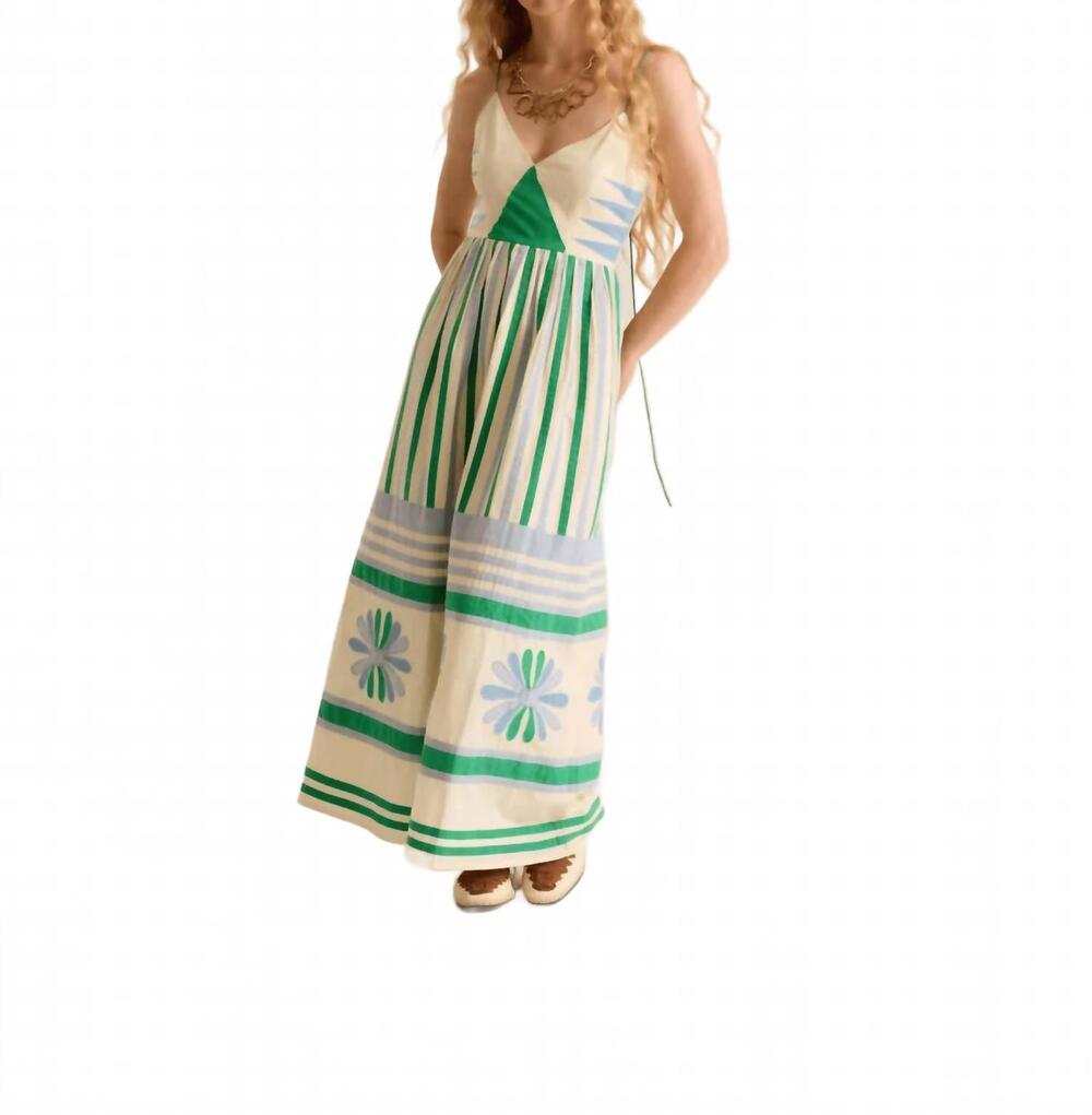 NEW CAROLINA K amelia midi dress in gardenia